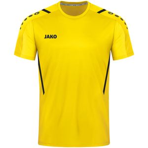 JAKO 4221 Shirt Challenge  - Citroen/Zwart - 42