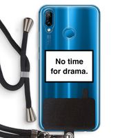 No drama: Huawei P20 Lite Transparant Hoesje met koord