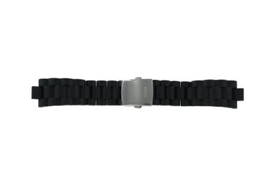 Guess horlogeband I15056L1 / I11040L1 / I11005G2 Rubber Zwart 22mm