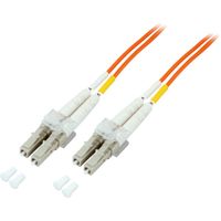 EFB Elektronik LC/LC 50/125µ 10m InfiniBand en Glasvezelkabel Beige, Oranje - thumbnail