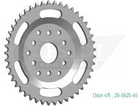 ESJOT Chain wheel 415 47z steel silver