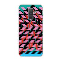 Skew Blush 2: Samsung Galaxy A6 Plus (2018) Transparant Hoesje
