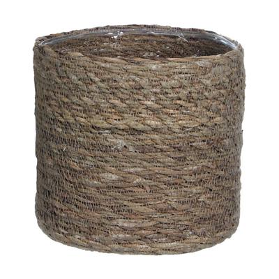 Mand Mica Decorations Atlantic Bruin vlechtwerk (16 x 16 cm) 16 x 16
