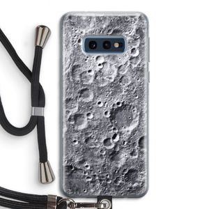 Maanlandschap: Samsung Galaxy S10e Transparant Hoesje met koord