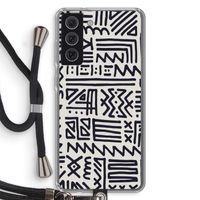 Marrakech print: Samsung Galaxy S21 FE Transparant Hoesje met koord