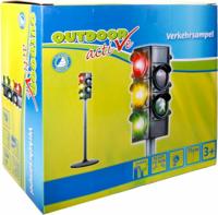 Outdoor actief stoplicht met functie hoogte 75 cm