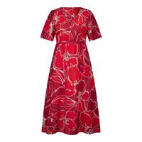 Studio Anneloes - Rood | Dames | Jurk | Rood | XXL | regular | Kamst mode