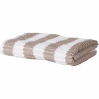Bonna Kitchen Bonna Kitchen vaatdoek streep Wit/zand