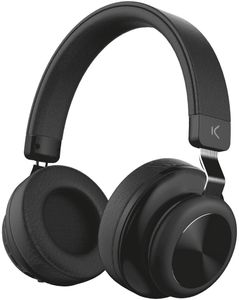 Ksix draadloze hoofdtelefoon met geïntegreerde microfoon, speeltijd: 6 uur, zwart