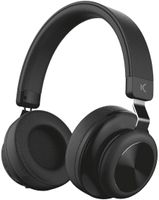 Ksix draadloze hoofdtelefoon met geïntegreerde microfoon, speeltijd: 6 uur, zwart
