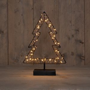 B.O.T. Indoor Black Tree 24X35,5 cm40Led Classic - Anna's Collection