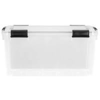 Leen Bakker - Opbergbox 50 Liter - 29x39x59 Cm - Kunststof/Polypropyleen - Transparant