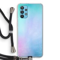 mist pastel: Samsung Galaxy A32 4G Transparant Hoesje met koord
