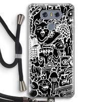 Vexx Black Mixtape: LG G6 Transparant Hoesje met koord