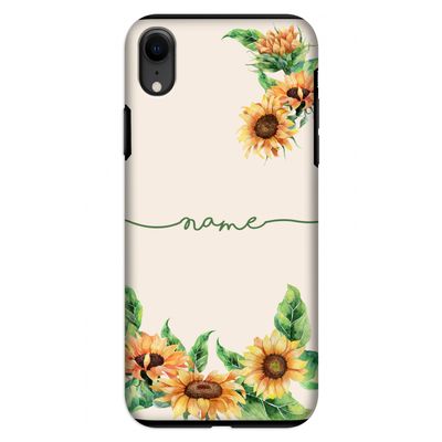Zonnebloemen: iPhone XR Tough Case