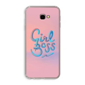Girl boss: Samsung Galaxy J4 Plus Transparant Hoesje