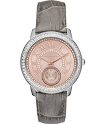 Horlogeband Michael Kors MK2446 Leder Beige 20mm
