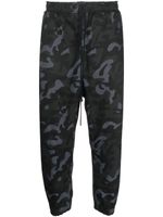 Alchemy pantalon fuselé à imprimé camouflage - Noir