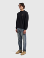 Pure Path Initials Longsleeve T-Shirt Heren Zwart - Maat S - Kleur: Zwart | Soccerfanshop