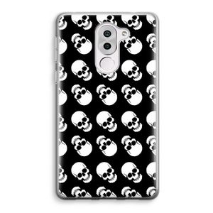 Musketon Skulls: Honor 6X Transparant Hoesje