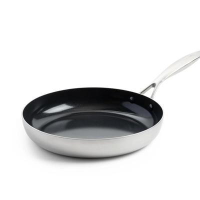 GreenPan Geneva Koekenpan 24 cm RVS