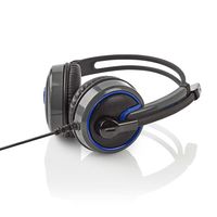 Nedis GHST200BK hoofdtelefoon/headset Bedraad Hoofdband Gamen Zwart - thumbnail