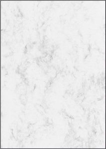 Sigel SI-DP183 Designpapier A4 90grs Pak A 25 Vel Marmer Grijs
