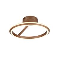 Trio Ronde plafondlampAmador mokka bruin - 635510165