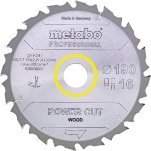 Metabo MULTI CUT PROFESSIONAL 628292000 Cirkelzaagblad 165 x 20 x 1.4 mm Aantal tanden: 54 1 stuk(s)