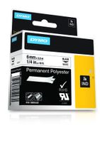 Dymo IND labels van permanente polyester 6 mm x 5,5 m printlint - thumbnail