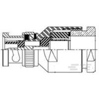 TE Connectivity TE AMP RF/Microwave Interconnect 1-1478400-0 1 stuk(s)