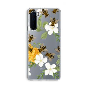 No flowers without bees: OnePlus Nord Transparant Hoesje