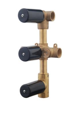 Wiesbaden inbouwdeel 3-wegs douchethermostaat Wiesbaden inbouwdeel 3-wegs douchethermostaat