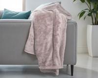 Primaviera Deluxe Teddy - plaid Poeder Roze (150 x 200)