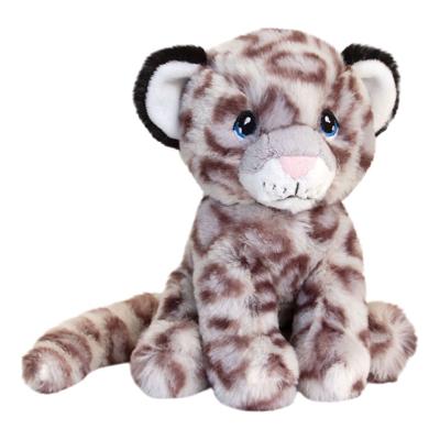 Keeleco Knuffel Sneeuw Luipaard 18 cm