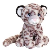 Keeleco Knuffel Sneeuw Luipaard 18 cm