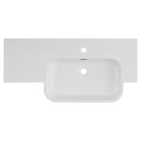 Fabulous wastafel | wit | 100 x 48 x 15 cm Fabulous wastafel | wit | 100 x 48 x 15 cm