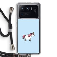 Eenhoorn: Xiaomi Mi 11 Ultra Transparant Hoesje met koord