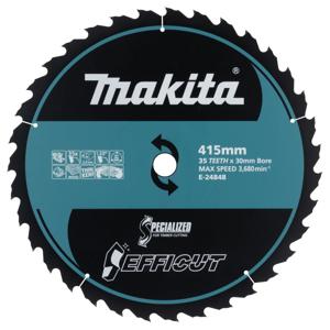 Makita Cirkelzaagblad voor hout | Efficut | Ø 415mm Asgat 30mm 35T - E-24848