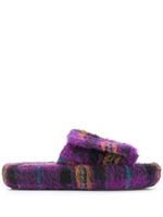 Natasha Zinko slippers Natasha Zinko x Duo Volume - Violet