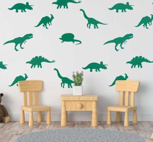 Muurstickers dieren Dinosauriers