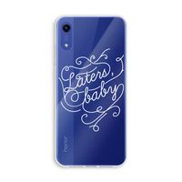 Laters, baby: Honor Play 8A Transparant Hoesje