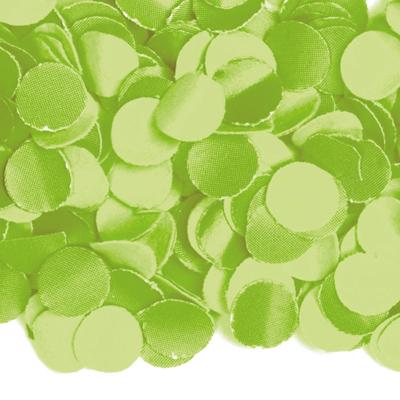 Feestartikelen lime groene confetti 600 gram