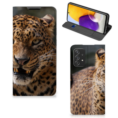 Samsung Galaxy A72 (5G/4G) Hoesje maken Luipaard Samsung Galaxy A72 (5G/4G) Hoesje maken Luipaard
