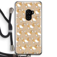 Doggy: Xiaomi Mi Mix 2 Transparant Hoesje met koord