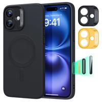 iPhone 16 Cloud Soft Magnetic Case (Camera Control) - Black
