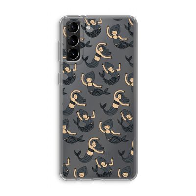 Zeemeermin: Samsung Galaxy S21 Plus Transparant Hoesje