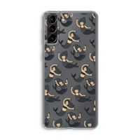 Zeemeermin: Samsung Galaxy S21 Plus Transparant Hoesje