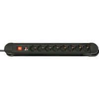 Lindy 73104 Binnen 8AC outlet(s) Zwart power uitbreiding