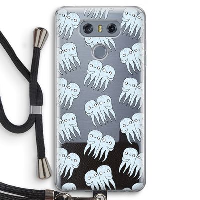 Octopussen: LG G6 Transparant Hoesje met koord